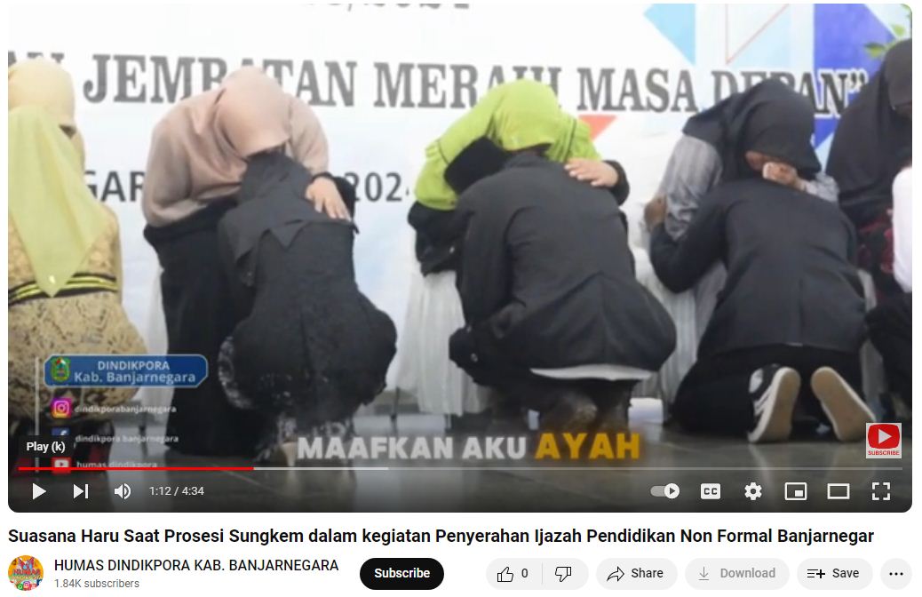 Youtube Dindikpora Kab. Banjarnegara